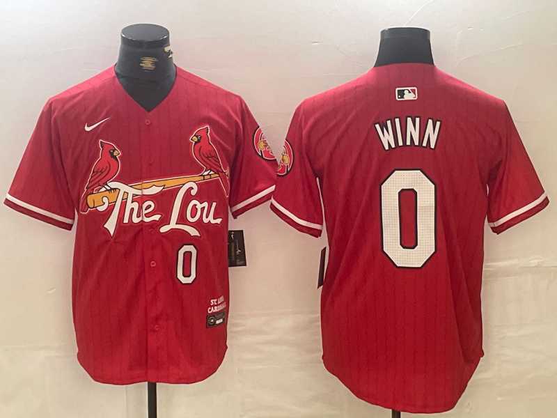 Men's St Louis Cardinals #0 Masyn Winn Red 2024 City Connect Limited Stitched Baseball Jersey,We sell and wholesale Men's St Louis Cardinals #0 Masyn Winn Red 2024 City Connect Limited Stitched Baseball Jersey on line form chian!